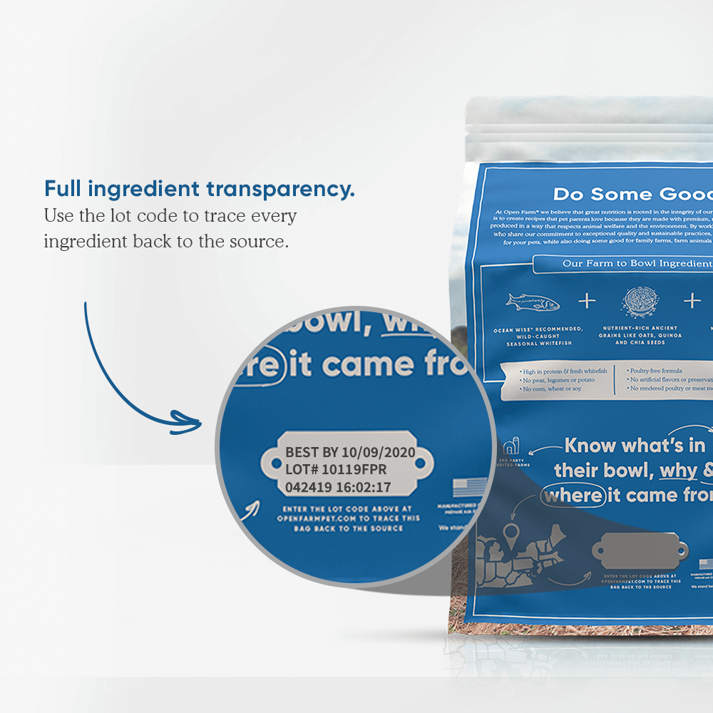 Open Farm - Catch of the Season Whitefish & Ancient Grains (Dry Dog Food)